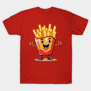 kawaii french fries T-Shirt cute T-Shirt